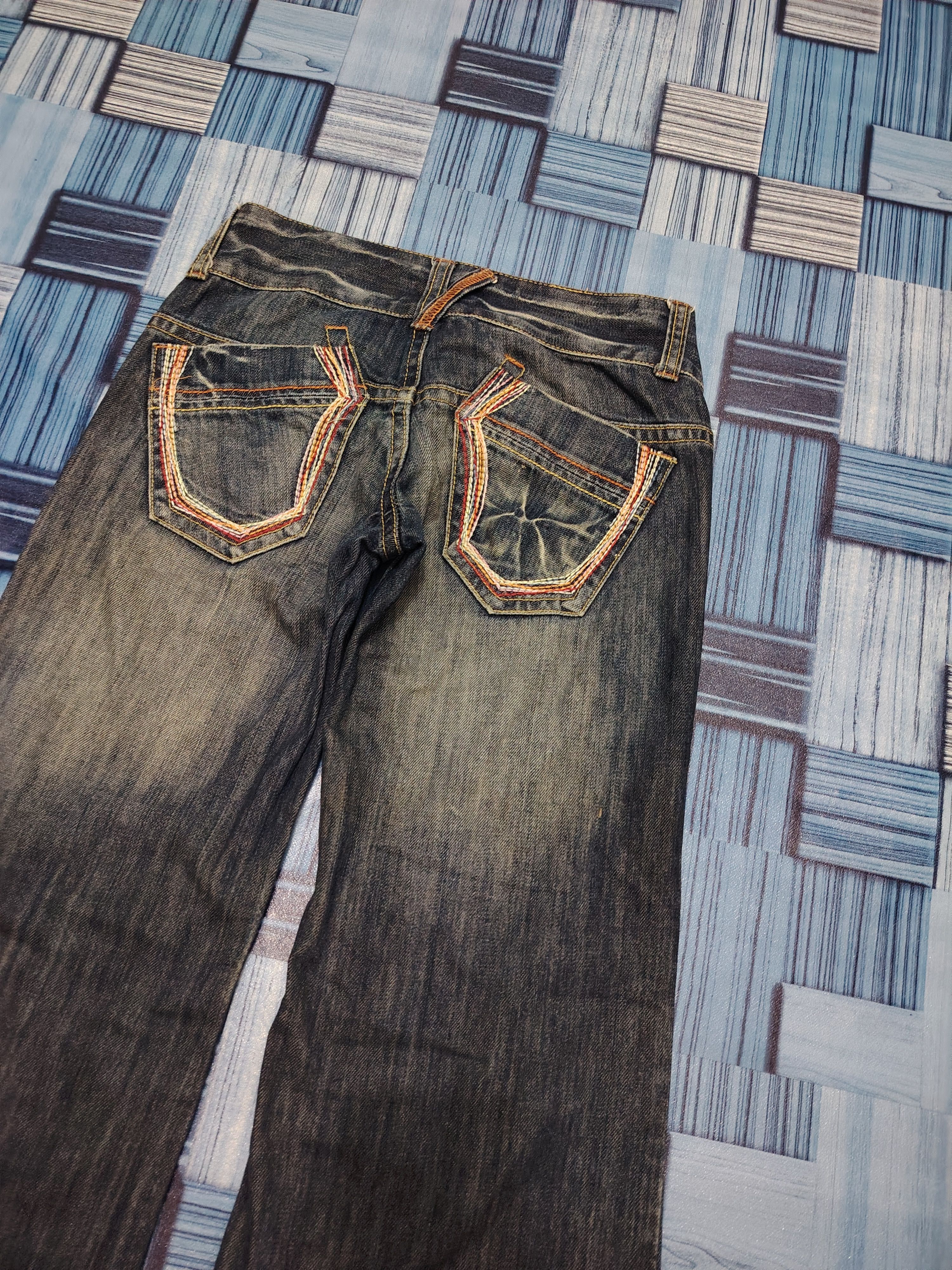 Hysteric Glamour Bell Bottom 💥Insane💥 90s Japanese Flared Jeans Bootcut Size 28" / US 6 / IT 42 - 18 Thumbnail