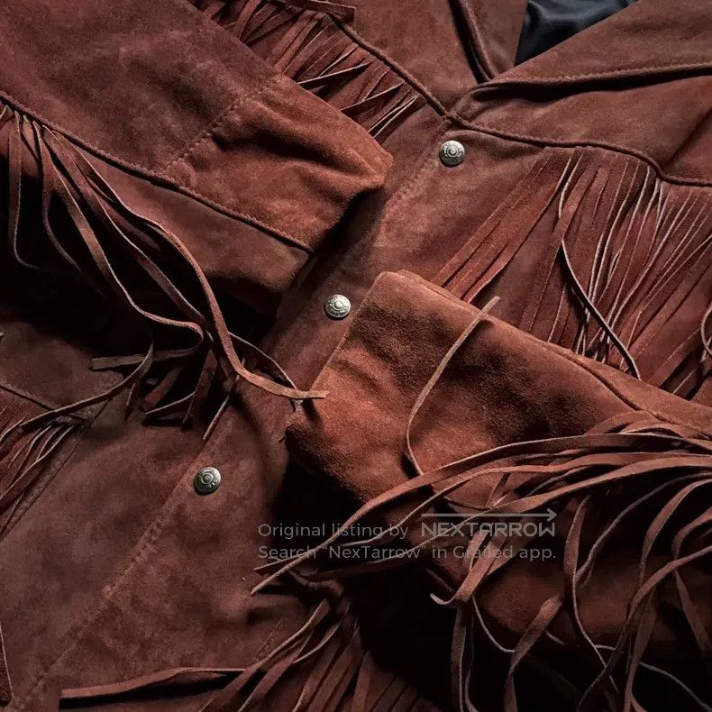 Schott Schott Vintage western fringed leather jacket Size US L / EU 52-54 / 3 - 2 Thumbnail