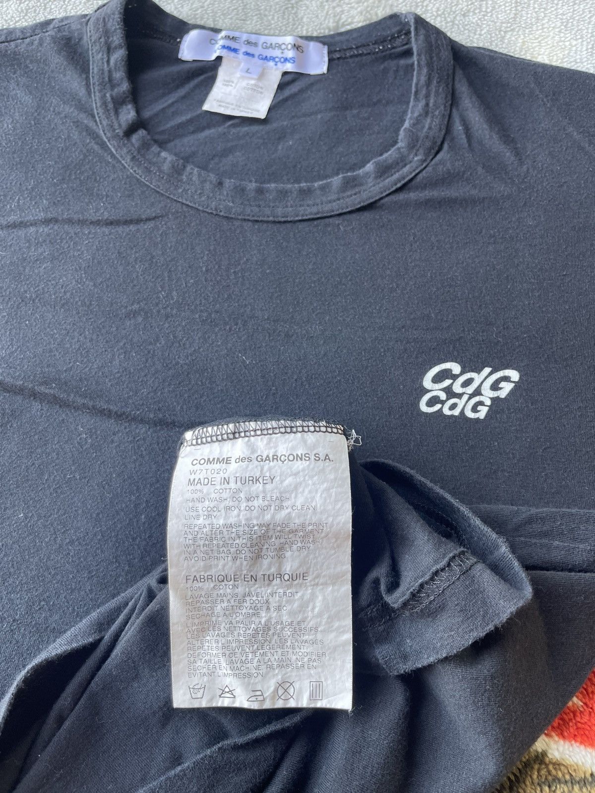 CDG by Comme des Garcons CDG Comme Des Garcons Shirt Tee Size US L / EU 52-54 / 3 - 8 Thumbnail