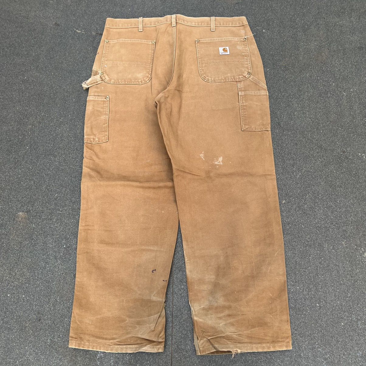 Carhartt × Vintage Vintage Carhartt Double Knee B01 - BRN Size US 40 / EU 56 - 3 Thumbnail