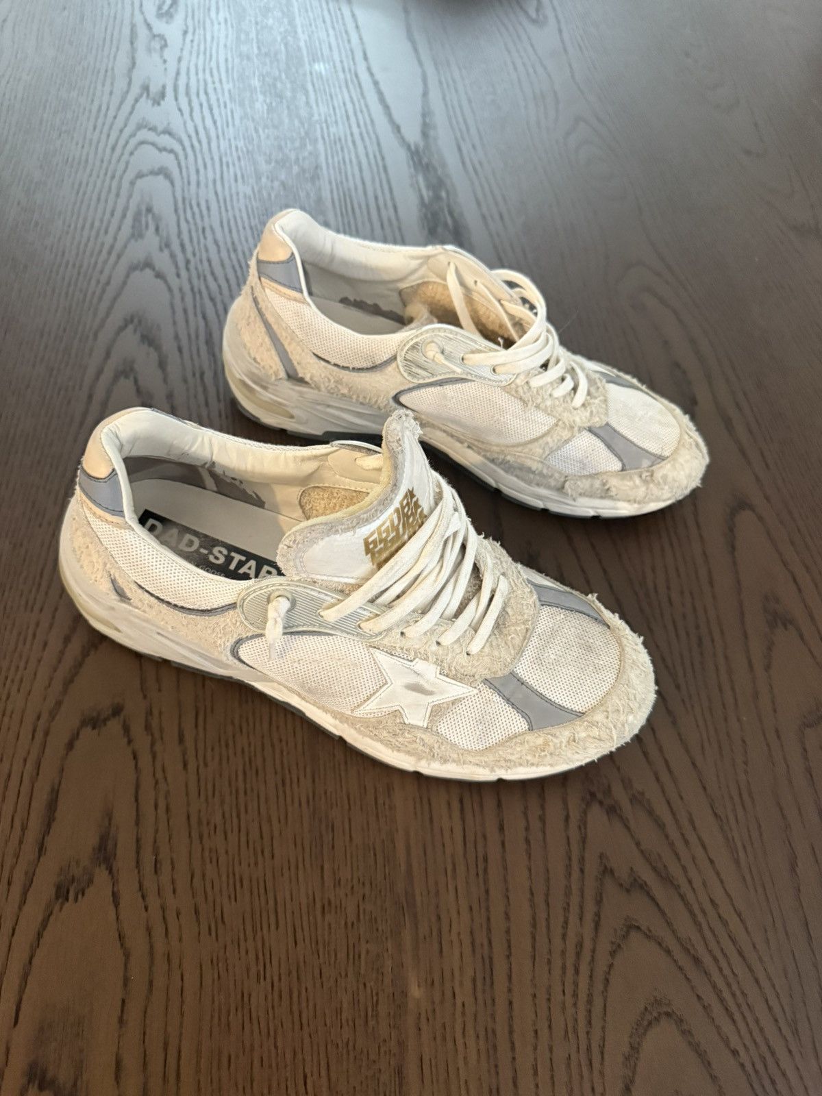 Golden Goose Golden Goose Dad-Star Frayed Runner Size US 11 / EU 44 - 2 Thumbnail