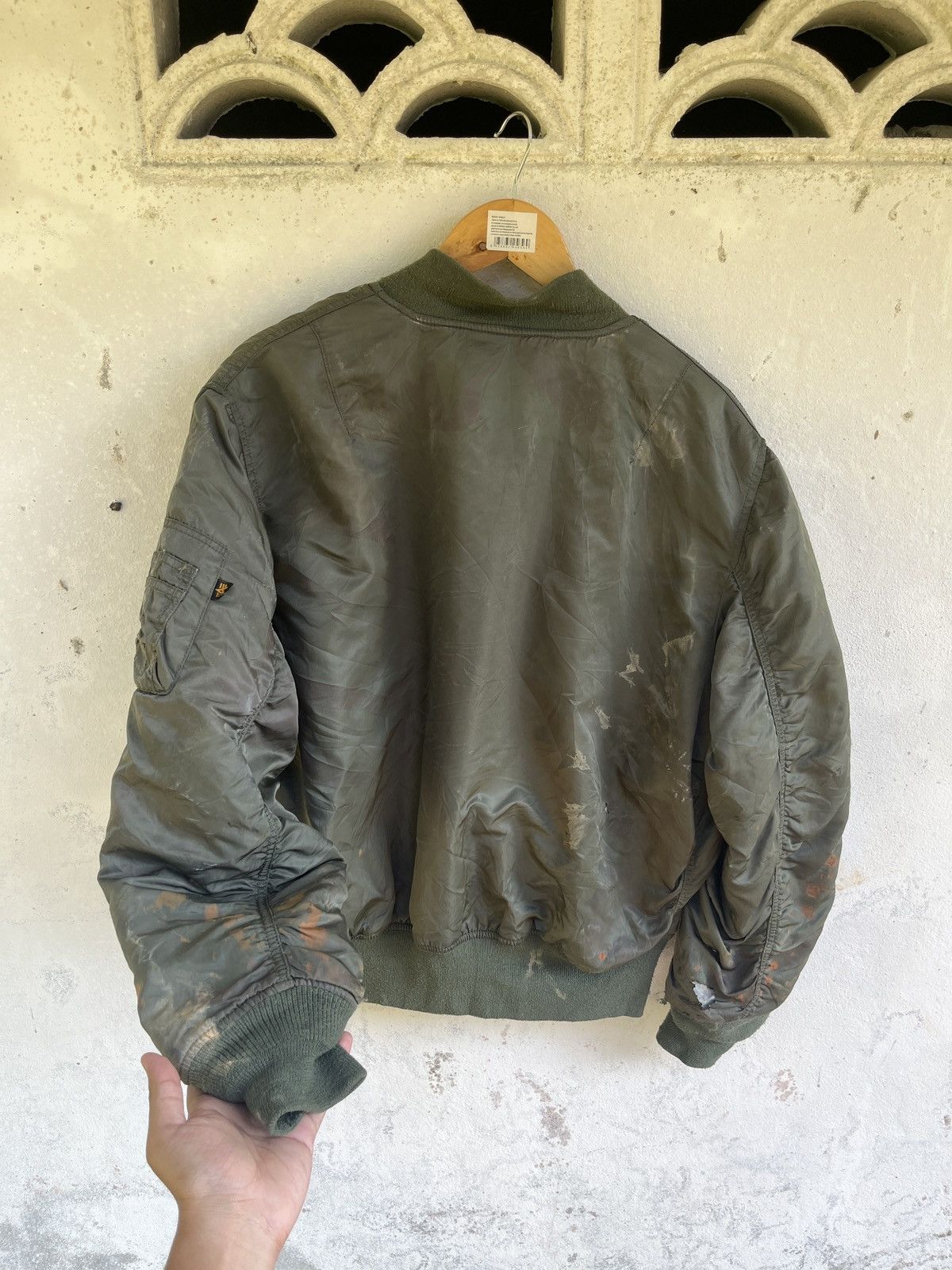 Alpha Industries 🪖VINTAGE ALPHA INDUSTRIES JACKET🪖 Size US L / EU 52-54 / 3 - 7 Thumbnail