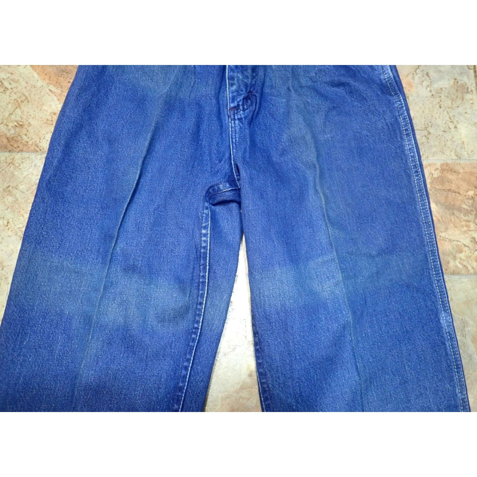Lee Vintage 1970s Lee Riders 5 Pocket High Rise Jeans Size 7 Blue Size 28" / US 6 / IT 42 - 7 Thumbnail