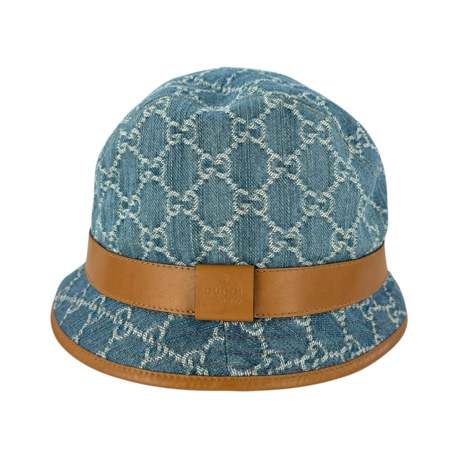 Gucci Gucci Monogram Denim Hat Size ONE SIZE - 2 Thumbnail