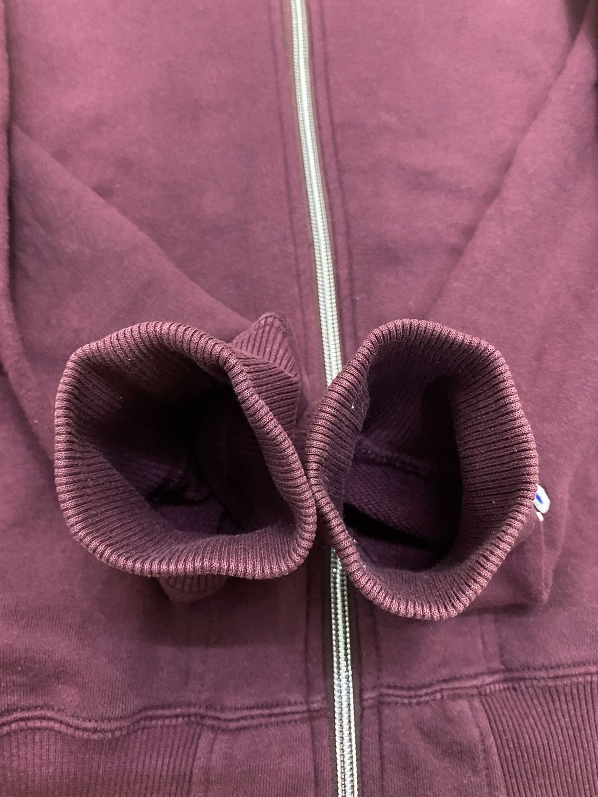 Champion × MLB CHAMPION HOODIE ZIPPER UP VINTAGE RARE MAROON COLOUR Size US L / EU 52-54 / 3 - 10 Thumbnail