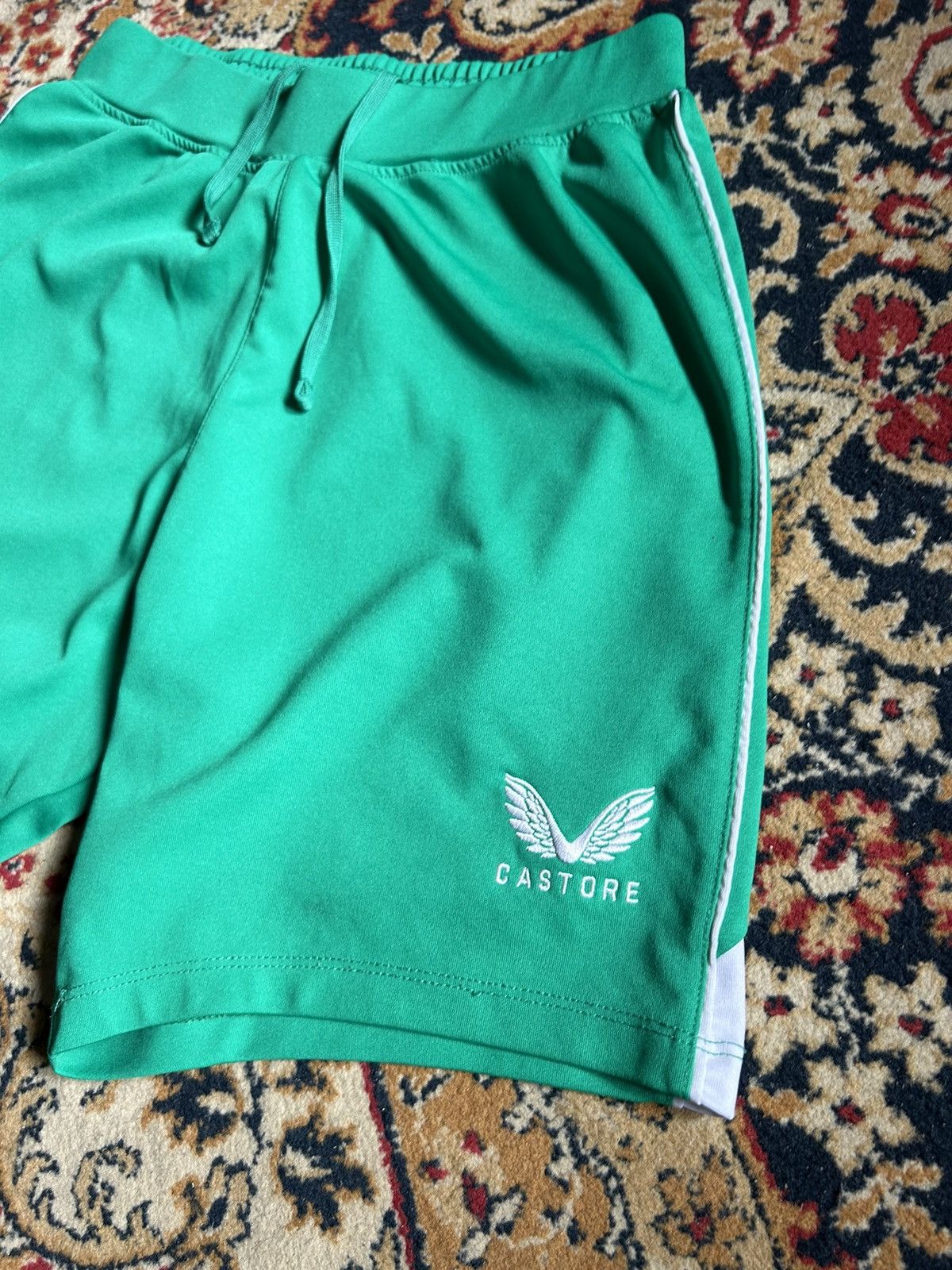 Castore Newcastle United Training Shorts Castore Green Size-S Size US 30 / EU 46 - 4 Thumbnail