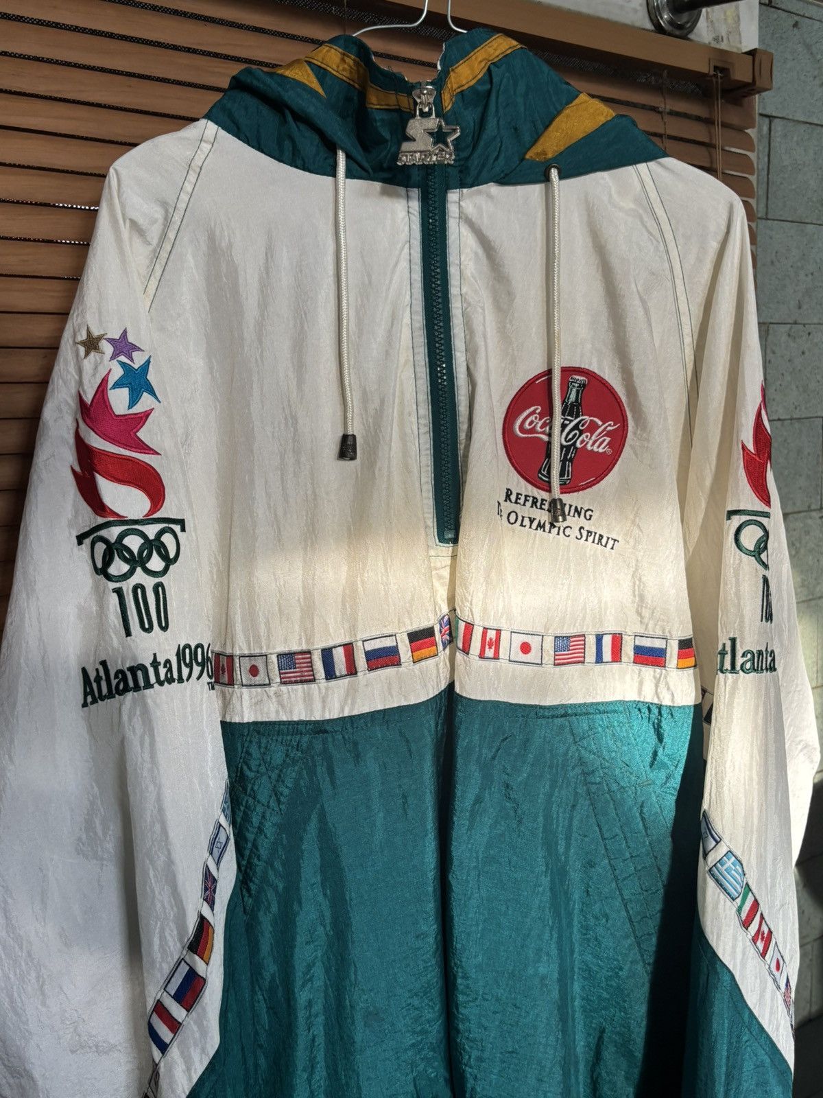 Starter Atlanta Olympics 1996 x Coca Cola Jacket Vintage Size US XL / EU 56 / 4 - 5 Thumbnail