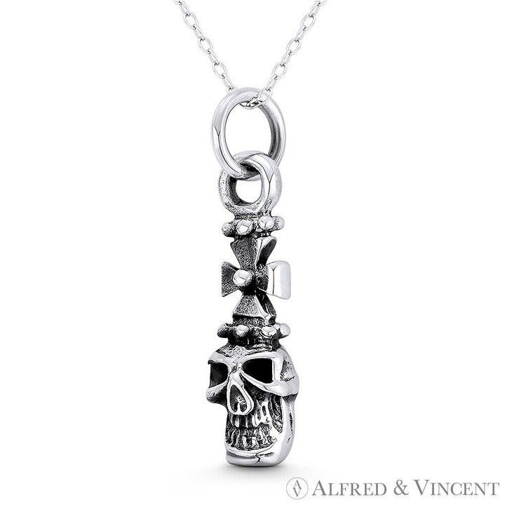 Other Skull / Skeleton Head & Knight's Templar Cross Charm Size ONE SIZE - 1 Preview