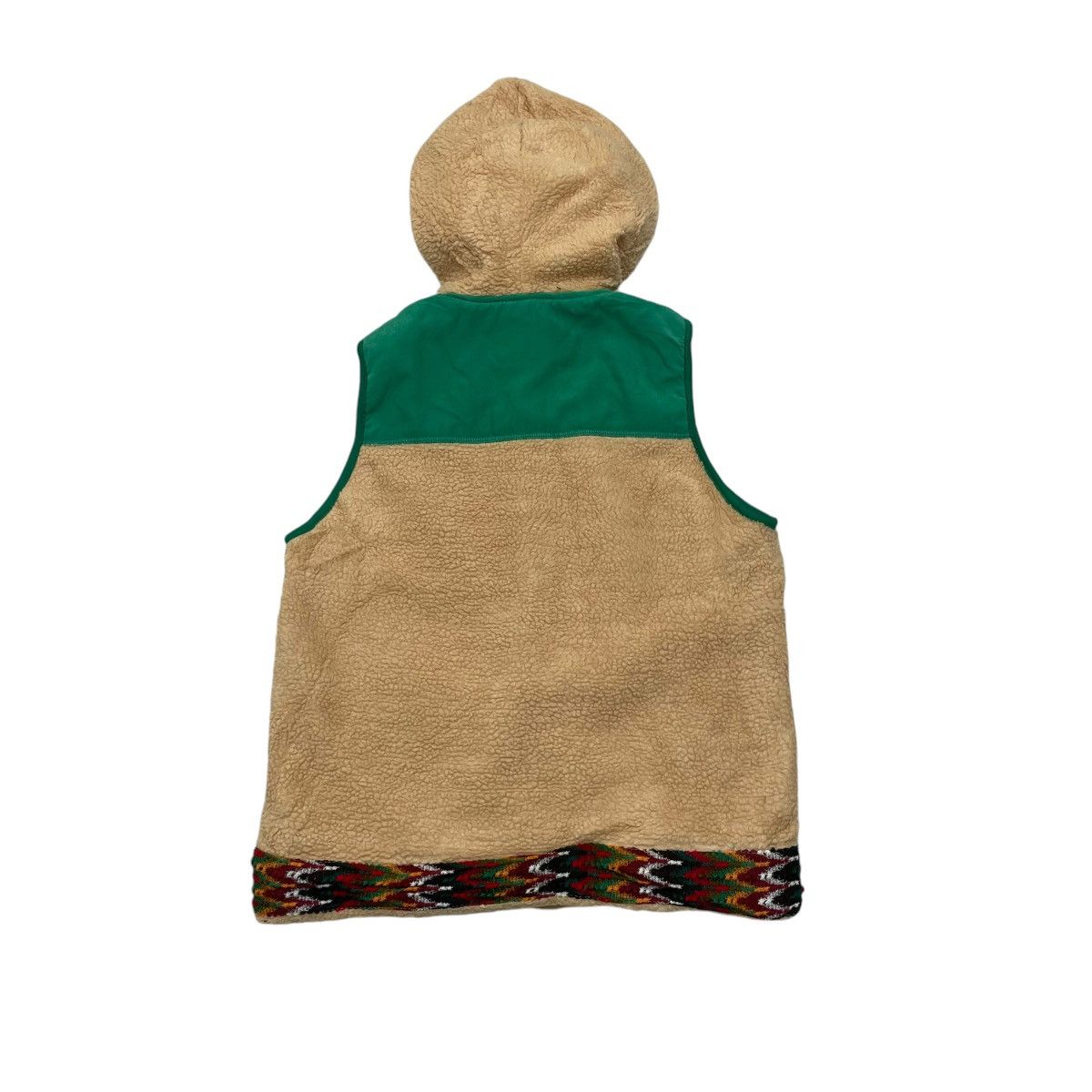 Japanese Brand × Vintage Titicaca Sleeveless Hooded Deep Pile Vest Jacket Size M / US 6-8 / IT 42-44 - 2 Thumbnail