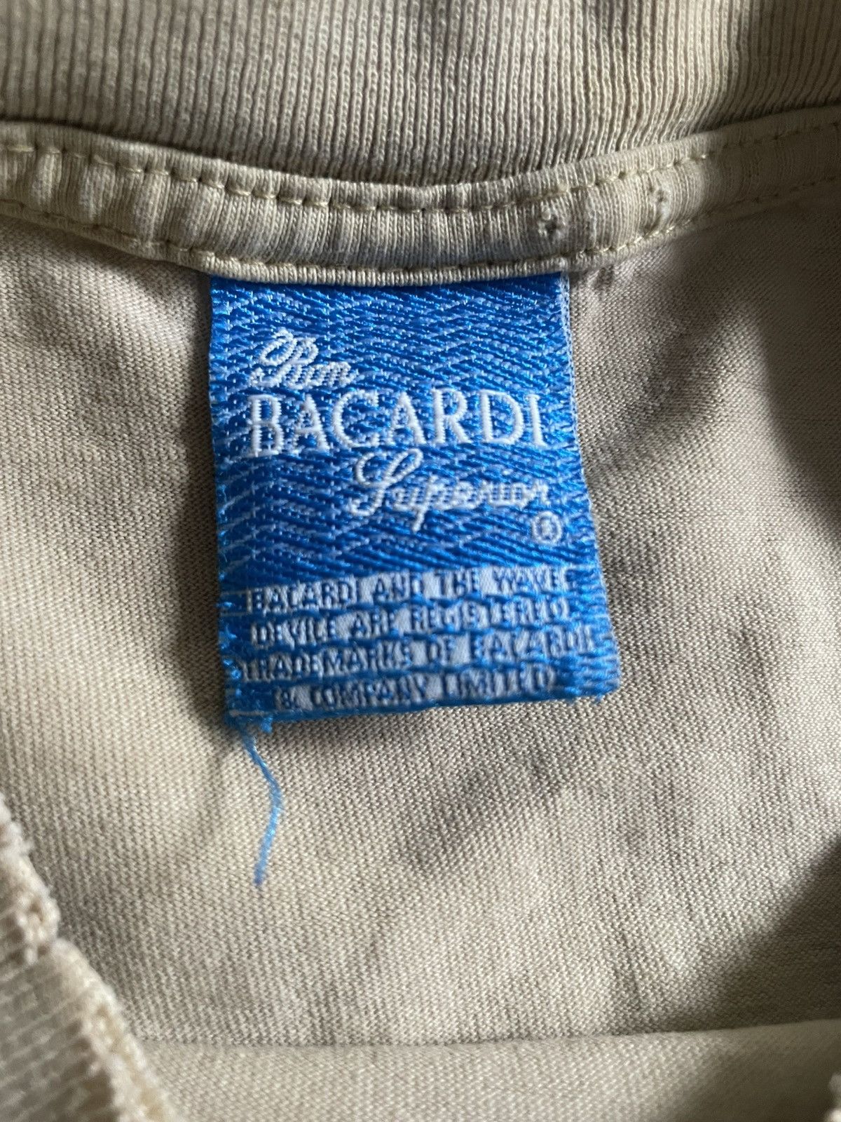 Bacardi × Vintage Vintage 90’s Bacardi tee Size US L / EU 52-54 / 3 - 3 Thumbnail