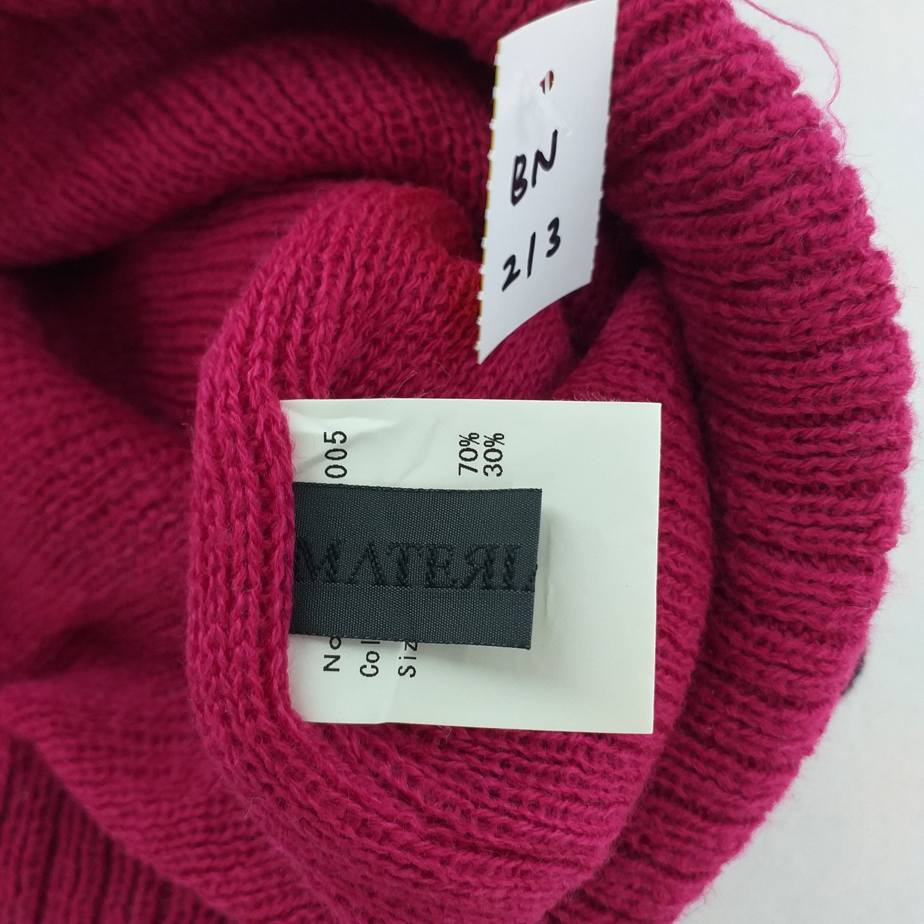 Japanese Brand Material Girl Snow Cap Hat Beanie -BN213 Size ONE SIZE - 4 Thumbnail