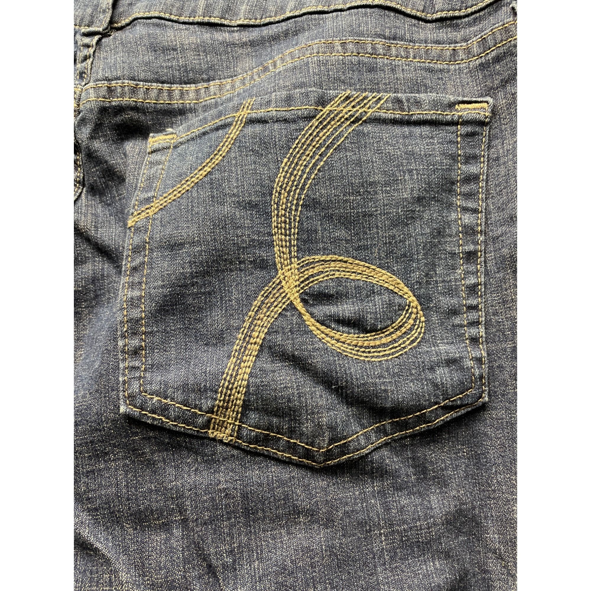 Other Riders by Lee Women's Blue Jeans Mid Rise, Boot Cut, Size 16 Size 38" / US 16 / IT 52 - 3 Thumbnail