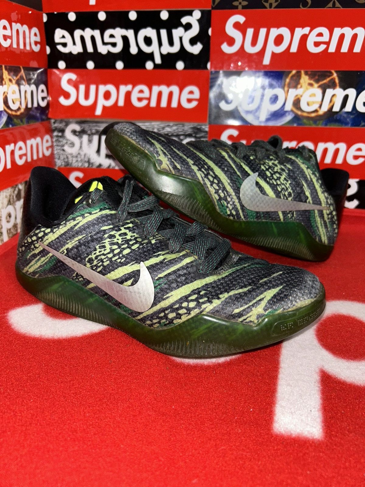 Nike Kobe 11 offers GS ‘Green Snake’ size 4.5y 822945-003