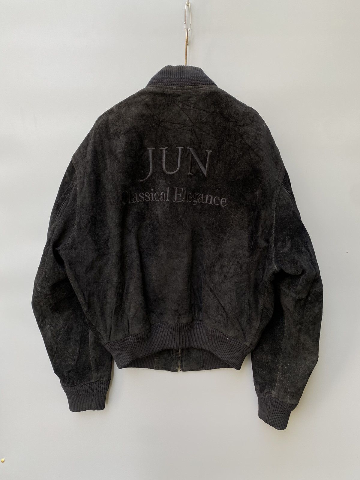 Japanese Brand × Jun Takahashi 90s Junmen by Jun Takahashi Leather Bomber Jacket Size US M / EU 48-50 / 2 - 1 Thumbnail