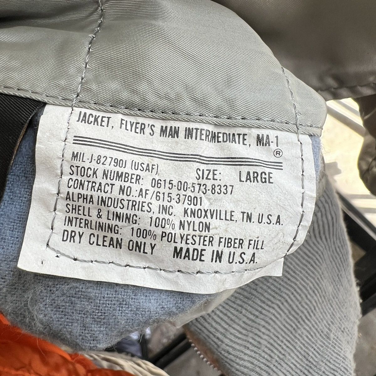 Alpha Industries 🔥 Vintage Alpha Industries Ma 1 Bomber Jacket Made In Usa Size US L / EU 52-54 / 3 - 13 Thumbnail