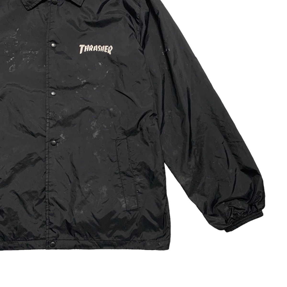 Thrasher Thrasher Skateboard Magazine Big Logo Nylon Jacket Size US M / EU 48-50 / 2 - 8 Thumbnail