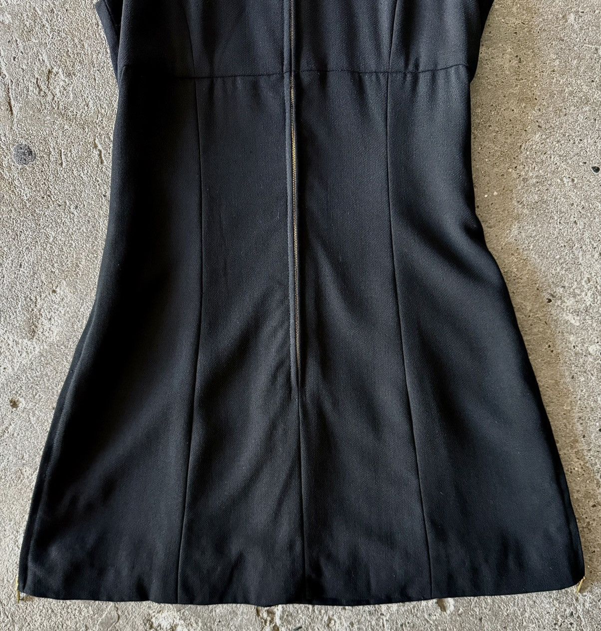 Chanel Chanel - Karl Lagerfeld - SS1995 - Sleeveless ZipFront Dress Size XXS / US 00 / IT 34 - 11 Thumbnail