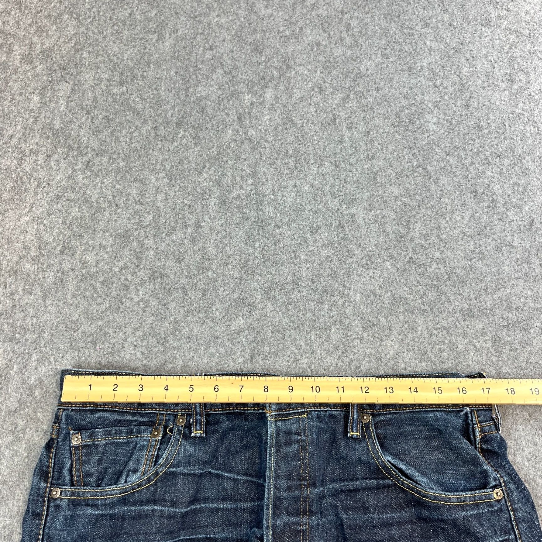 Levi's Levi's 501 Jeans Mens Relaxed Straight 34 Dark Wash Blue 100% Cotton Vintage No Size US 34 / EU 50 - 6 Thumbnail