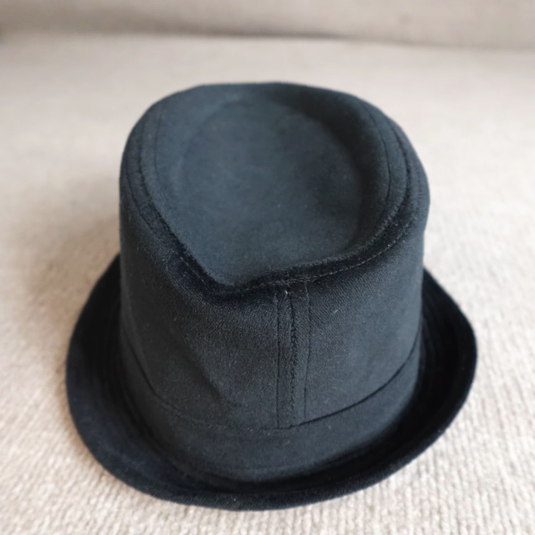 Harley Davidson Harley-Davidson Womens Hat Fedora Black Cotton Blend Velvet Embroidered Adjustable Medium Hat Accessories Womens Black Fedora Harley-Davidson Size ONE SIZE - 6 Thumbnail