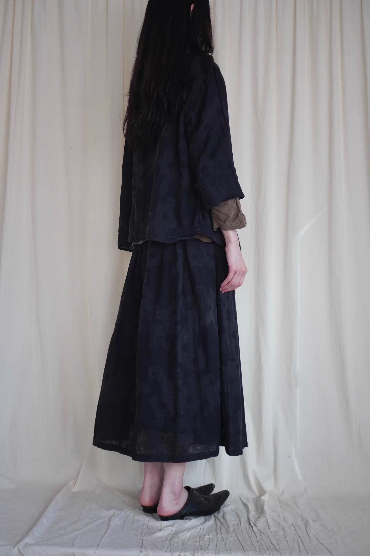 Issey Miyake Issey Miyake 2000s Plantation Cotton Black Dress M Size M / US 6-8 / IT 42-44 - 4 Thumbnail