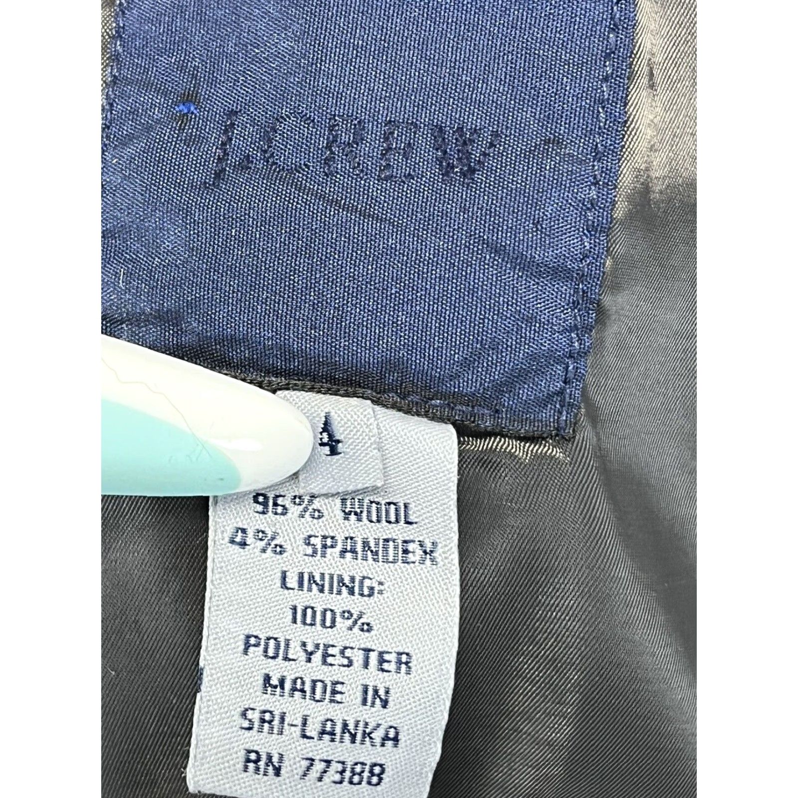 J.Crew J. Crew Women's Gray Wool Blend Blazer Jacket Size 4 Size S / US 4 / IT 40 - 6 Thumbnail