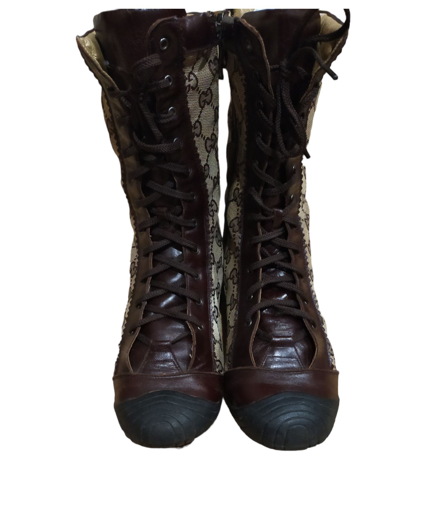 Custommade Brown boots, style gucci Size US 9 / IT 39 - 5 Thumbnail