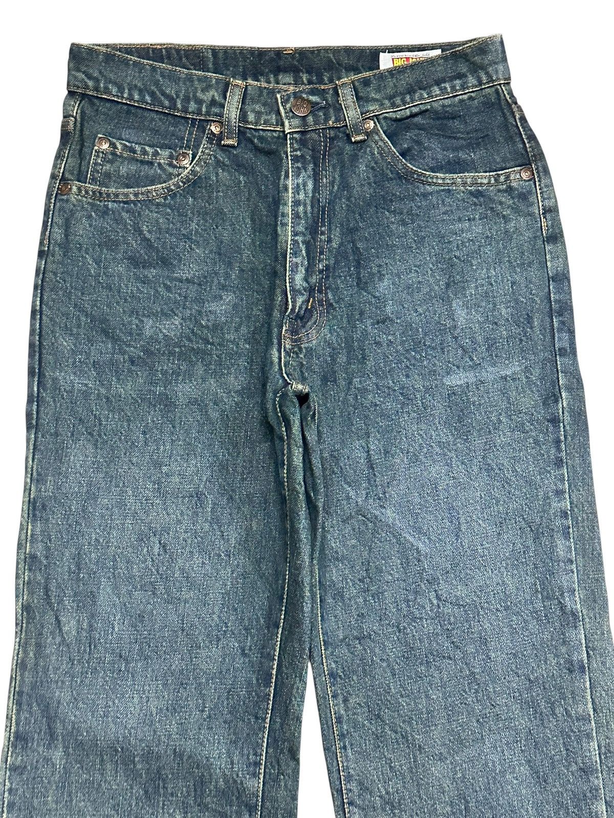 Big John Big John Vintage Straight Loose Style With Mudwash Size US 29 - 3 Thumbnail
