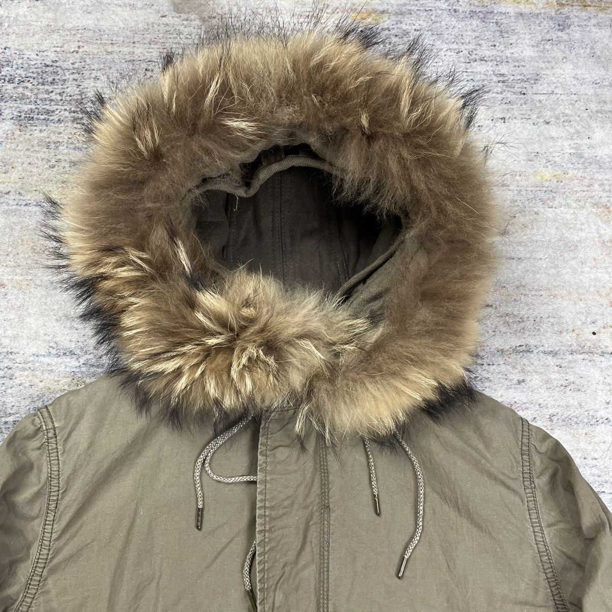 GOA Goa military fishtail parka raccoon fur hoodie vkei style Size US M / EU 48-50 / 2 - 5 Thumbnail