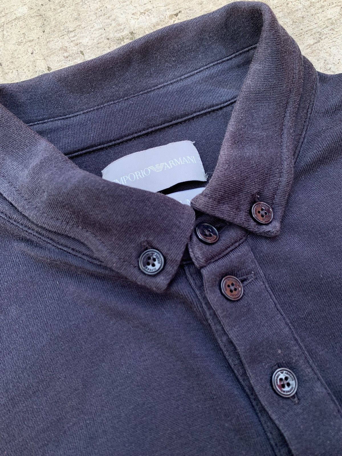 Emporio Armani Emporio Armani Supreme Navy Polo Tshirt Size US M / EU 48-50 / 2 - 3 Thumbnail