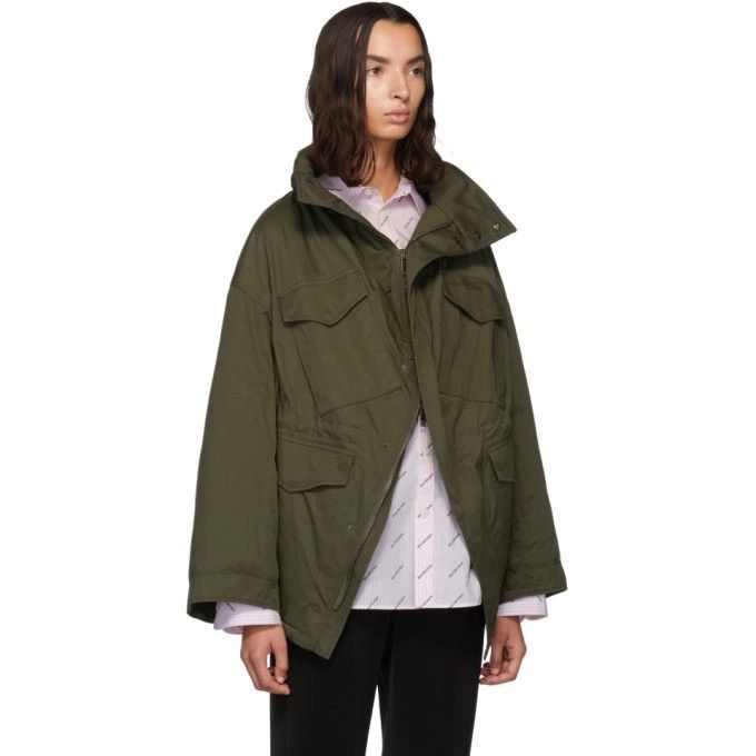 Balenciaga Military Swing Parka AW19 Size US M / EU 48-50 / 2 - 7 Thumbnail