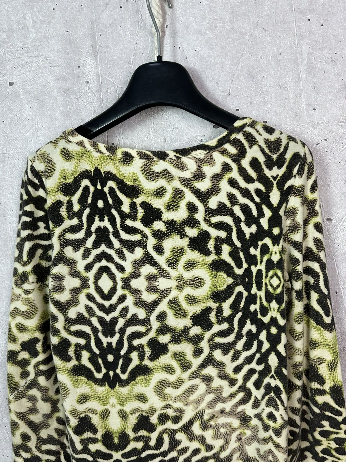 Just Cavalli Just Cavalli Vintage Printed Cotton Long Sleeve Jumper Size S / US 4 / IT 40 - 7 Thumbnail