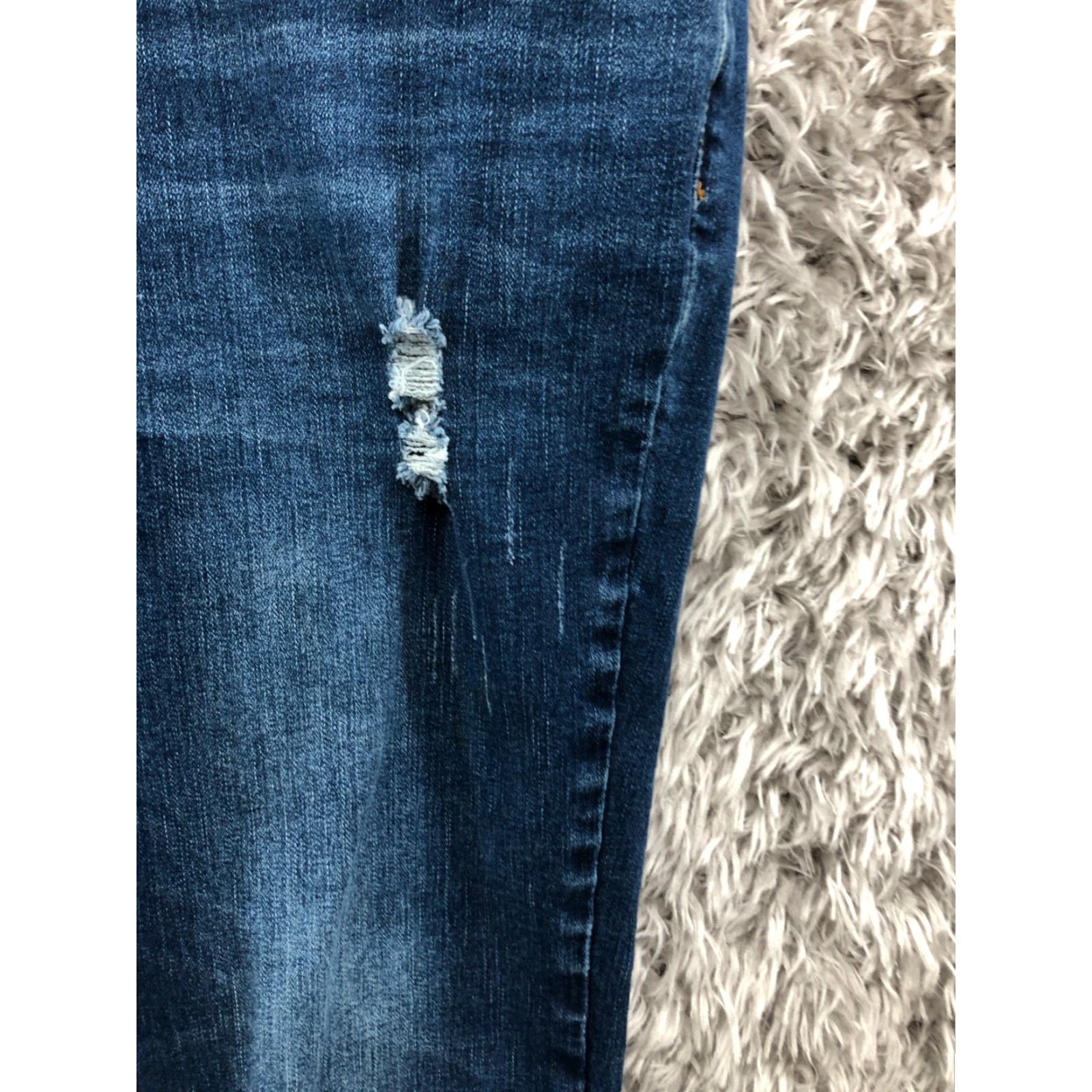 Vintage Arizona Slim Jeans Size 34x30 Mens Mid Rise Straight Leg Dark Wash Blue Denim Jeans Size US 34 / EU 50 - 6 Thumbnail