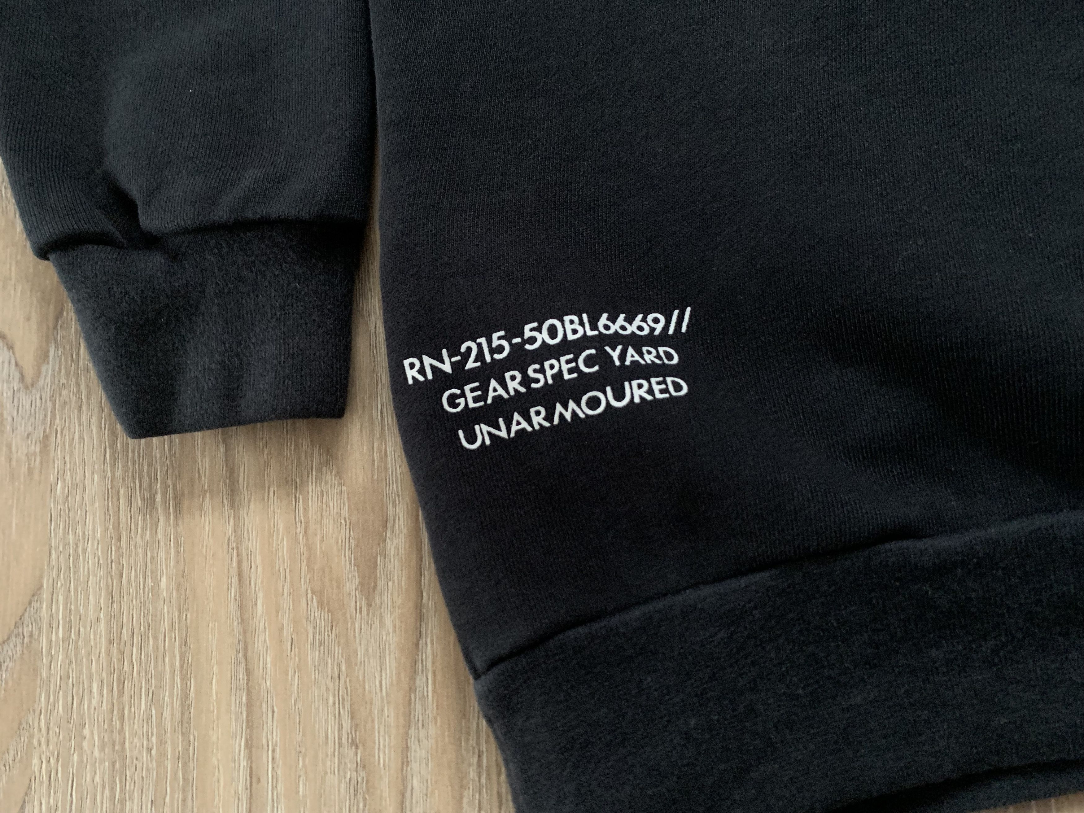 Vision Streetwear Stealth Black Cotton Sweatshirt Size US L / EU 52-54 / 3 - 8 Thumbnail
