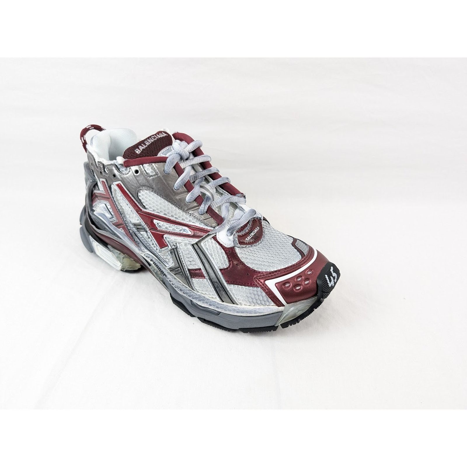 Balenciaga o1rshd1 Four Color Rubber Runners in Multicolor Size US 10 / EU 43 - 6 Thumbnail