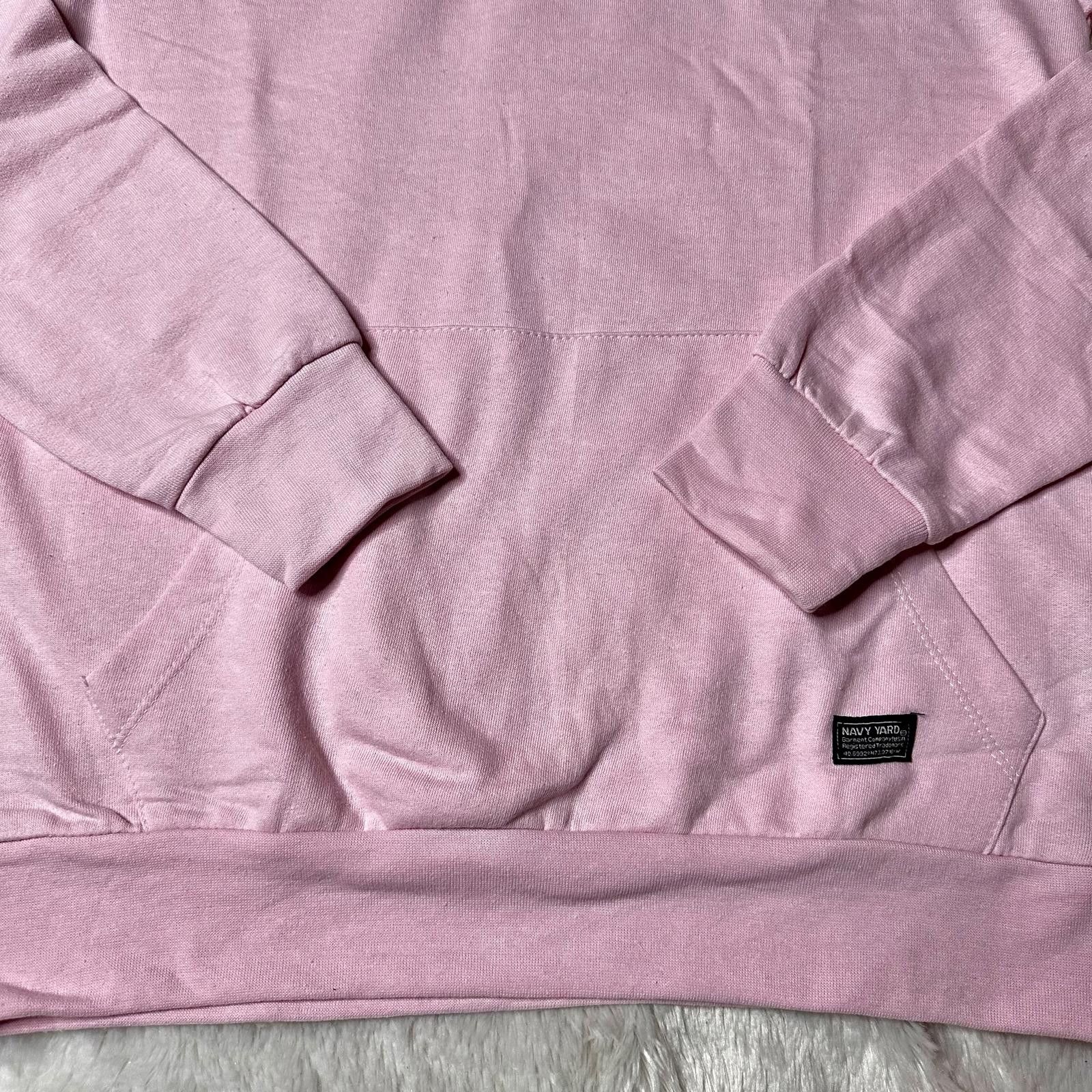 Designer NWT Navy Yard Pink Teddy Bear Pullover Hoodie Men’s S Size US S / EU 44-46 / 1 - 4 Thumbnail