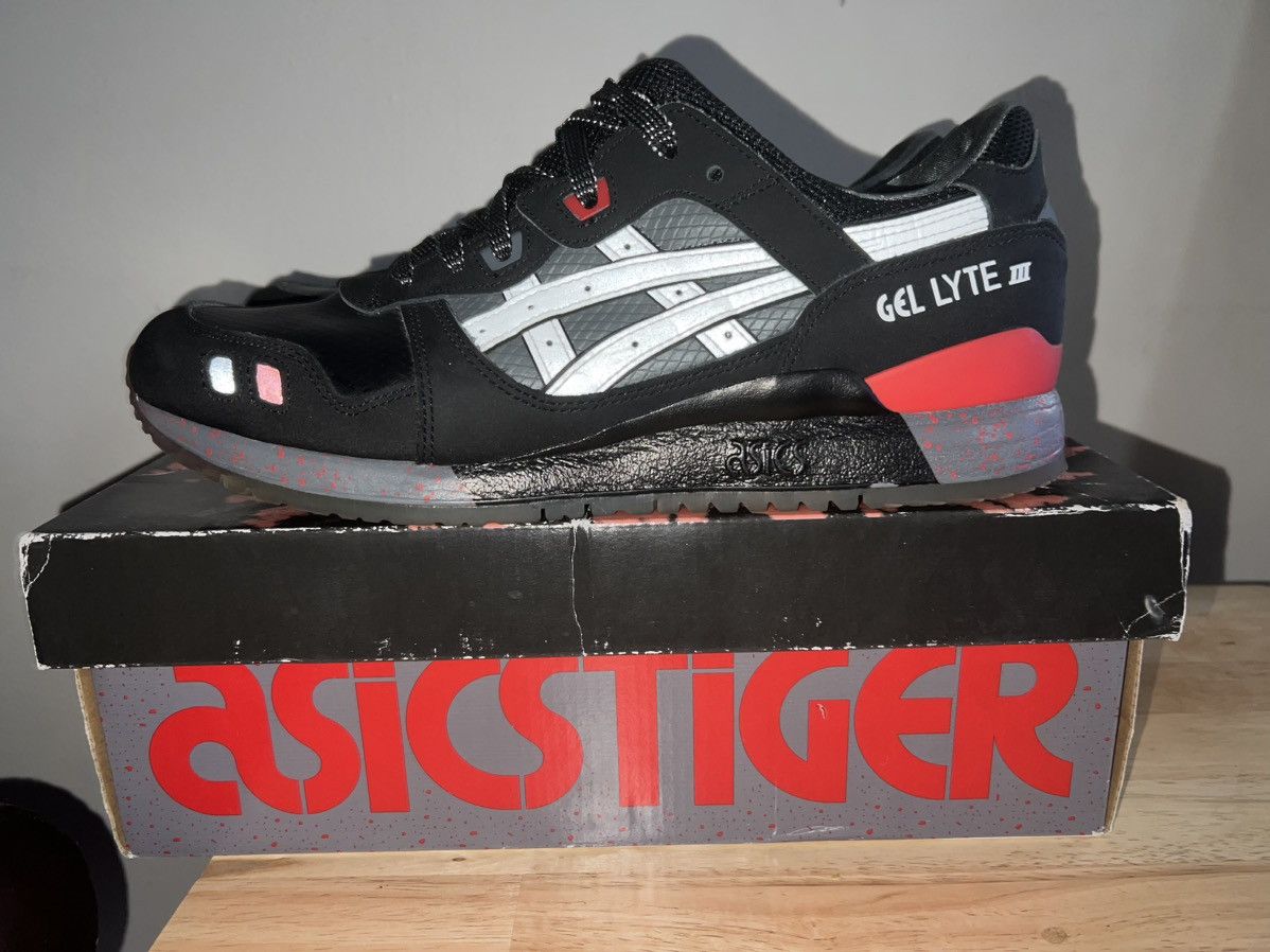 Men s ASICS Gel Lyte III GI Joe Snake Eyes Footwear