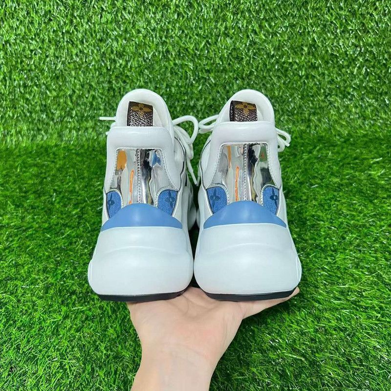 Louis Vuitton Louis Vuitton Archlight Monogram Denim Sneakers Size US 8 / IT 38 - 2 Thumbnail