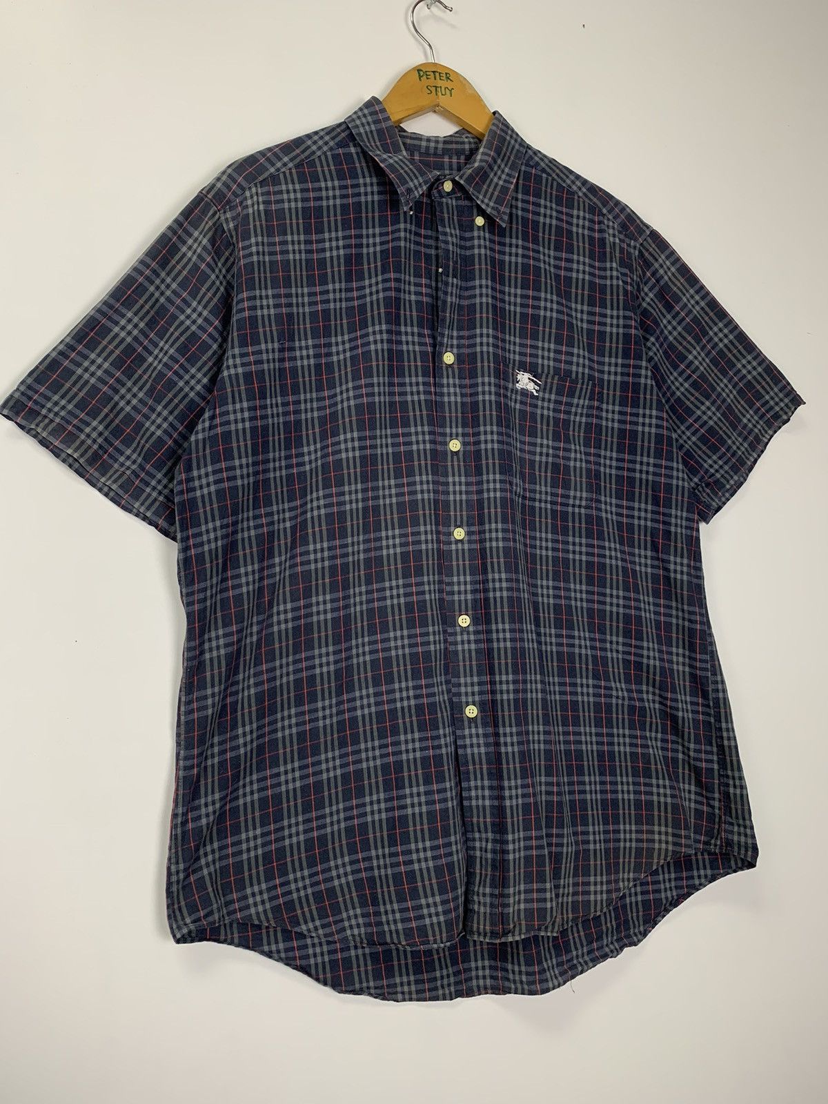 Burberry × Flannel × Vintage Burberrys Size US L / EU 52-54 / 3 - 5 Thumbnail