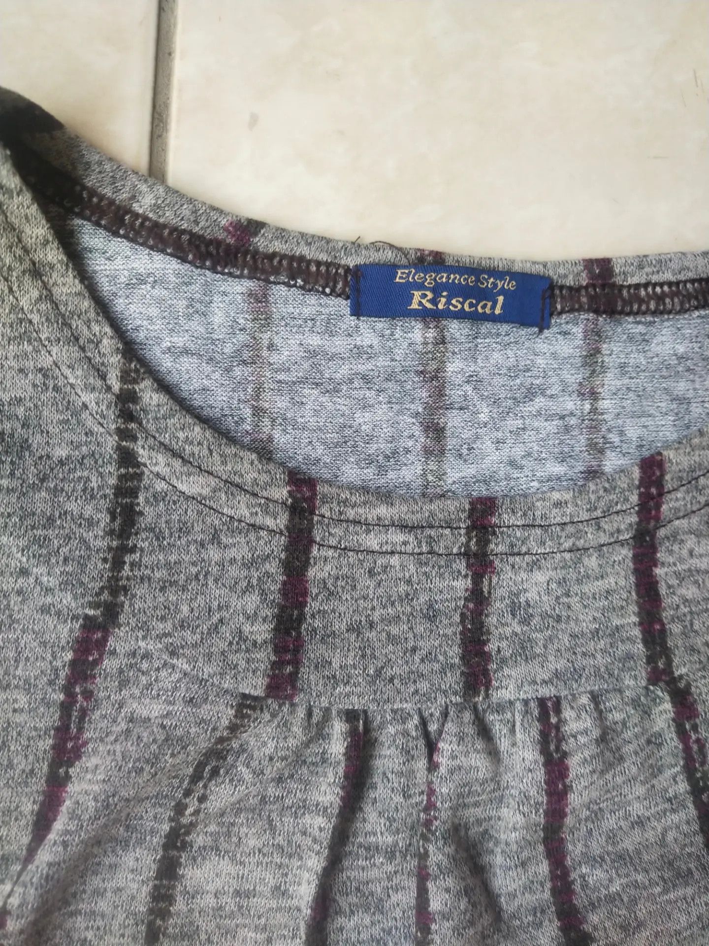 Beauty Beast Riscal Elegance Style Floral Knit Woman Tunic Size M / US 6-8 / IT 42-44 - 5 Thumbnail