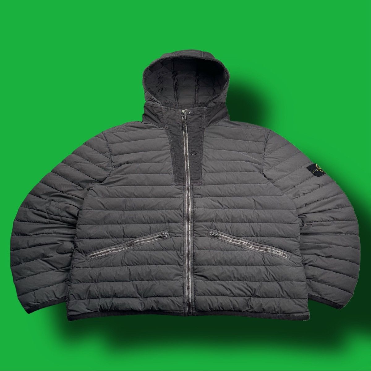 Stone Island × Vintage STONE ISLAND PUFFER DOWN OVERSIZE CASUAL JACKER Size US XXL / EU 58 / 5 - 1 Thumbnail