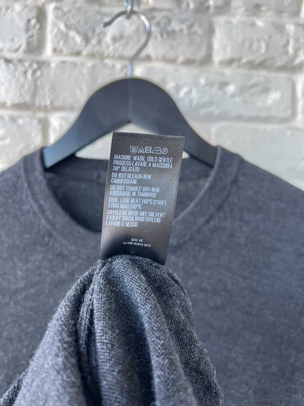 Gucci Gucci Gray G Logo Wool Knit Sweater Size US M / EU 48-50 / 2 - 6 Thumbnail