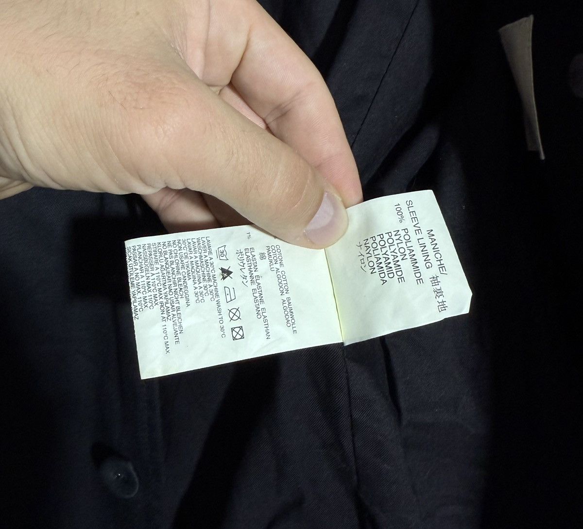Diesel Diesel Black Blazer Two Button Jacket Size US M / EU 48-50 / 2 - 10 Thumbnail