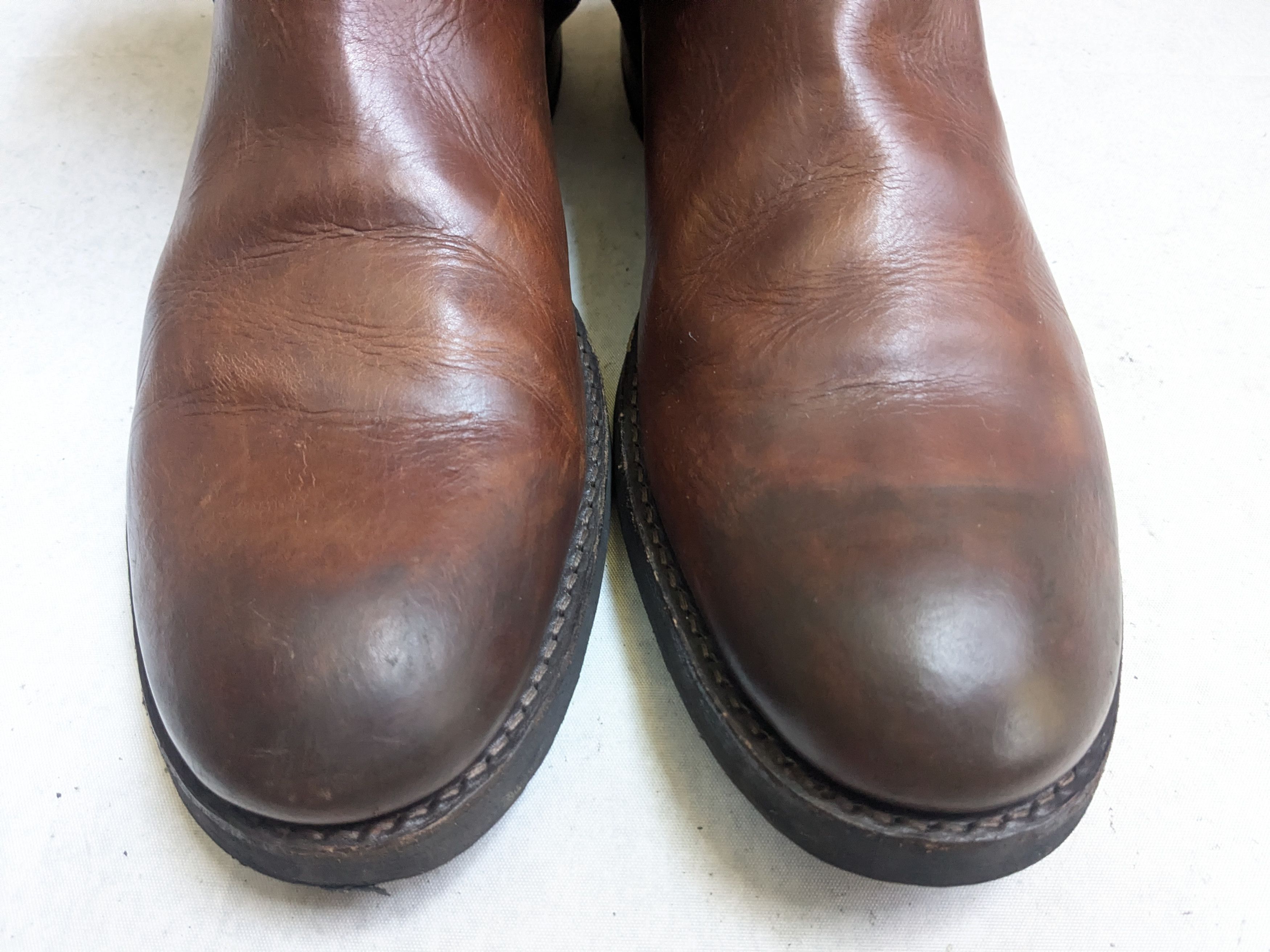 Frye Frye Harness Brown Leather 11 D a Leather Buckle Size US 11 / EU 44 - 3 Thumbnail