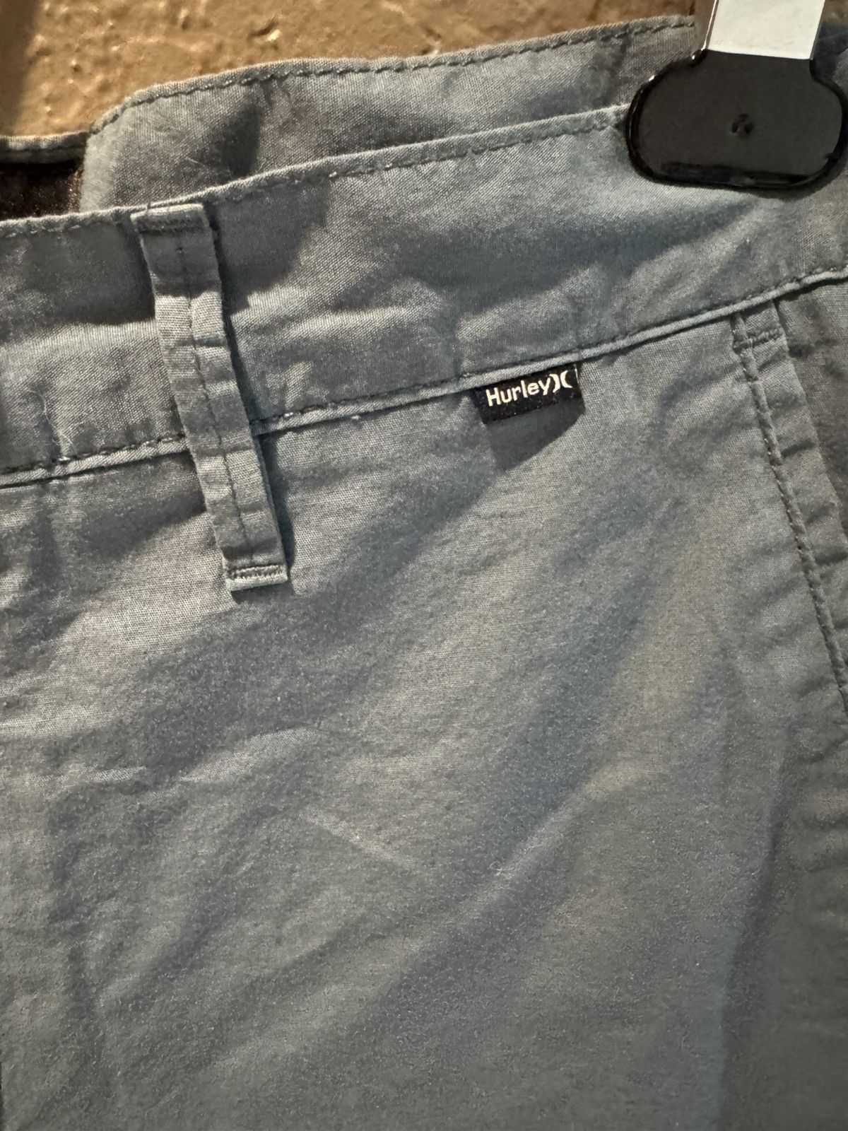 Hurley Vintage 2000s Hurley Shorts Slate Grey Button Pockets Size US 32 / EU 48 - 2 Thumbnail