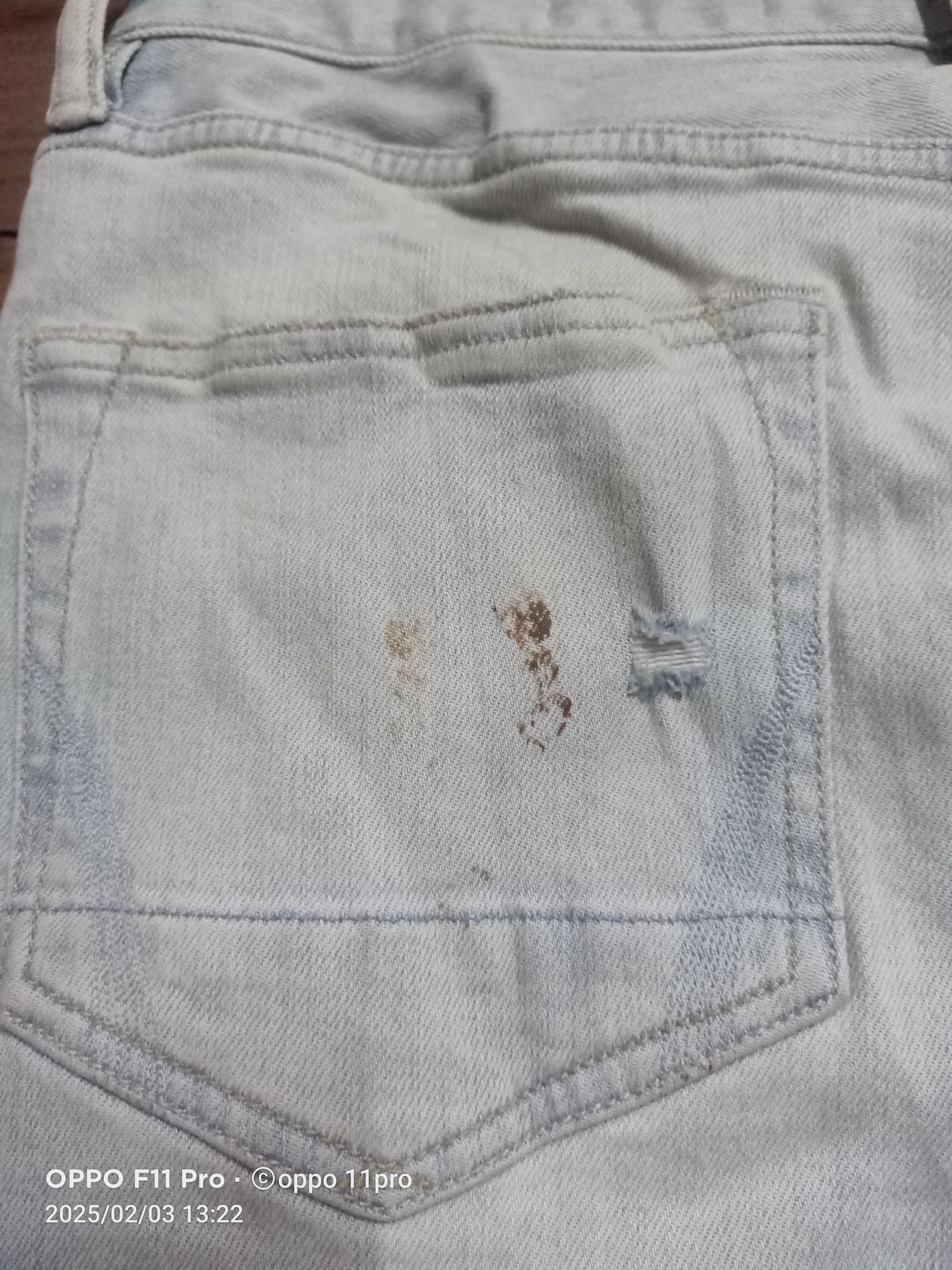 Allsaints All Saint Cigarette Damaged Denim Strenght Slimfit Size US 34 / EU 50 - 11 Thumbnail