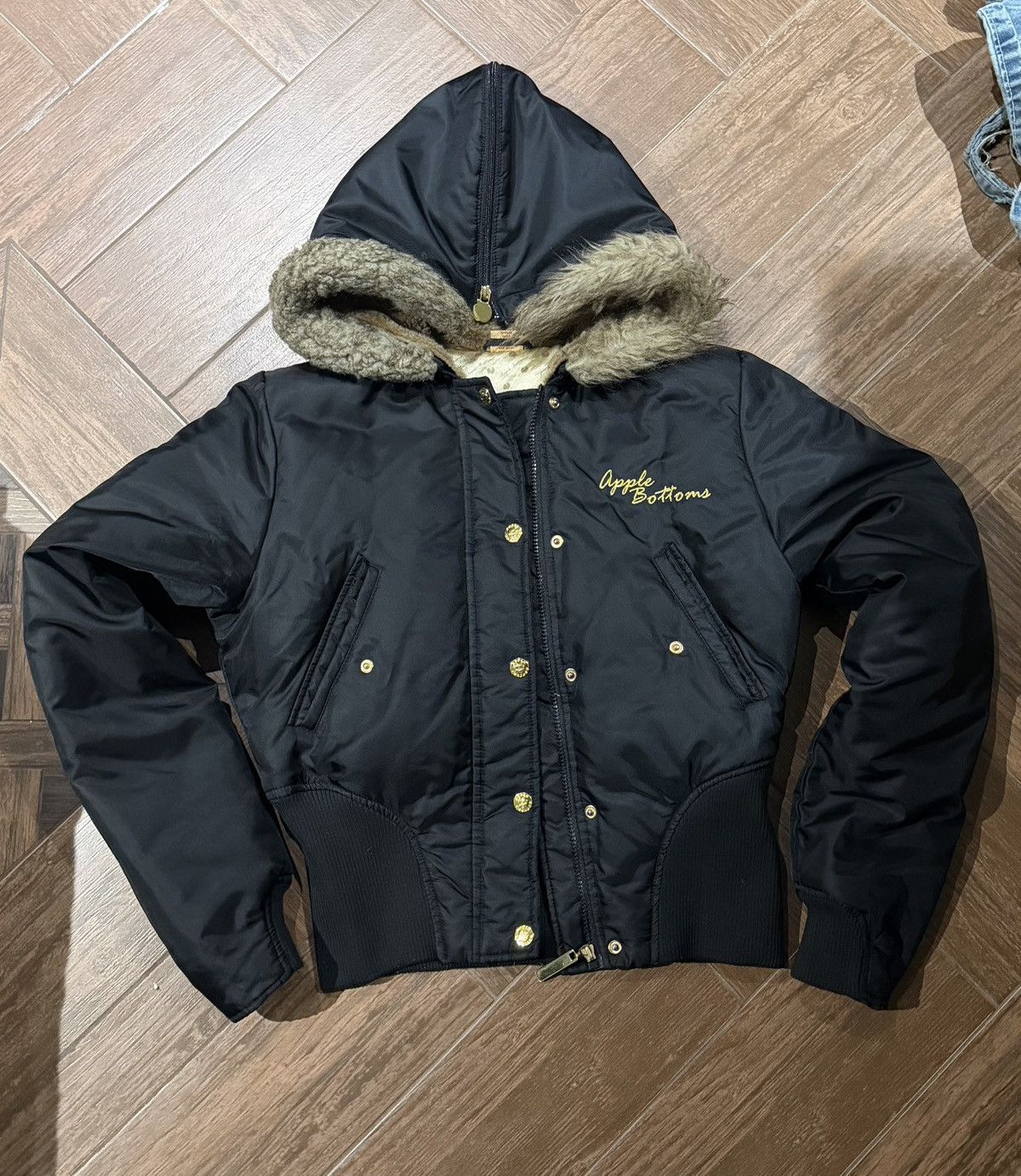Other Fur bomber jacket apple bottom brand Size US S / EU 44-46 / 1 - 1 Thumbnail