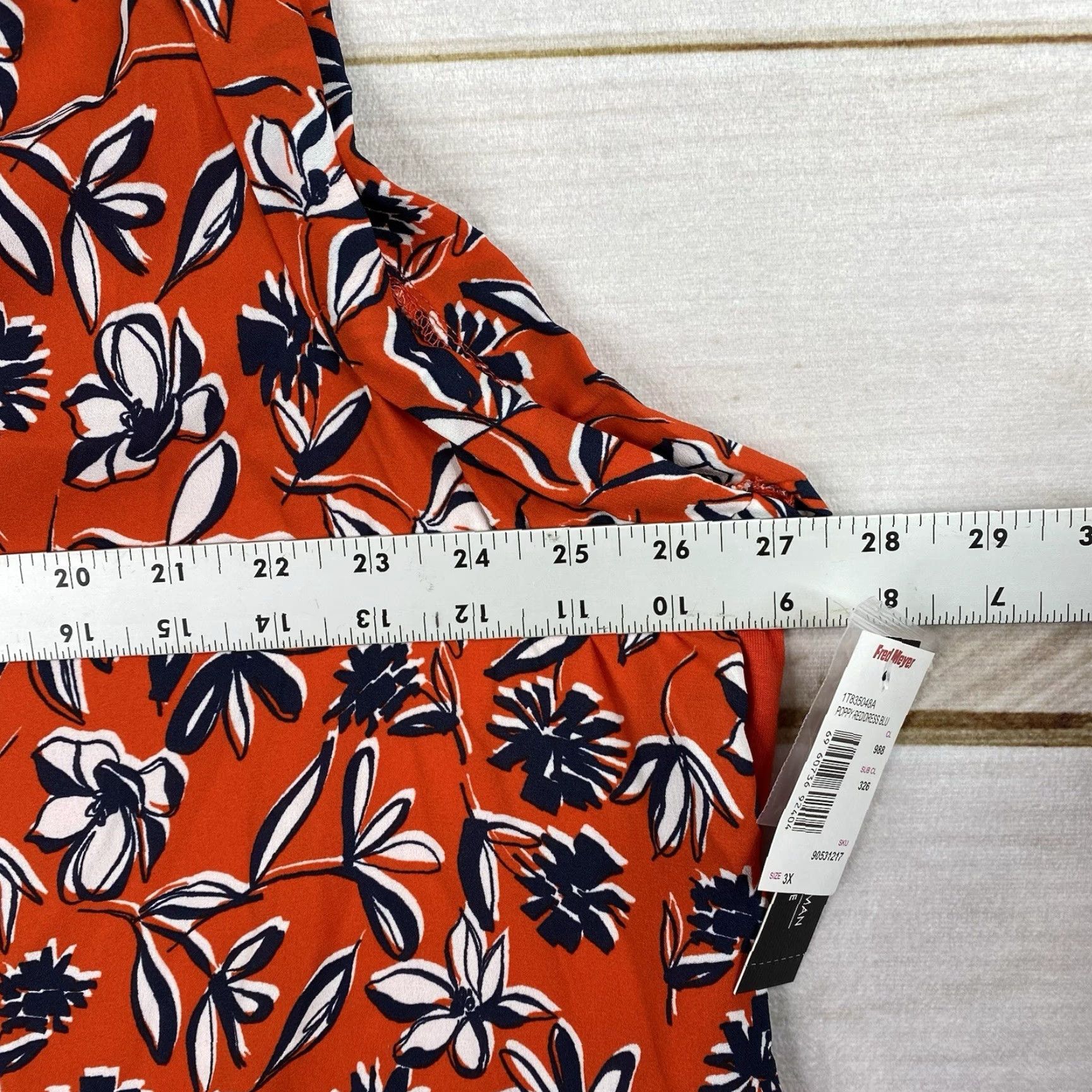 Vintage VINTAGE Zac & Rachel Top Womens 3X Red Floral Mixed Media Button Up Sleeveless Boho NWT Size XXL / US 16-18 / IT 52-54 - 4 Thumbnail