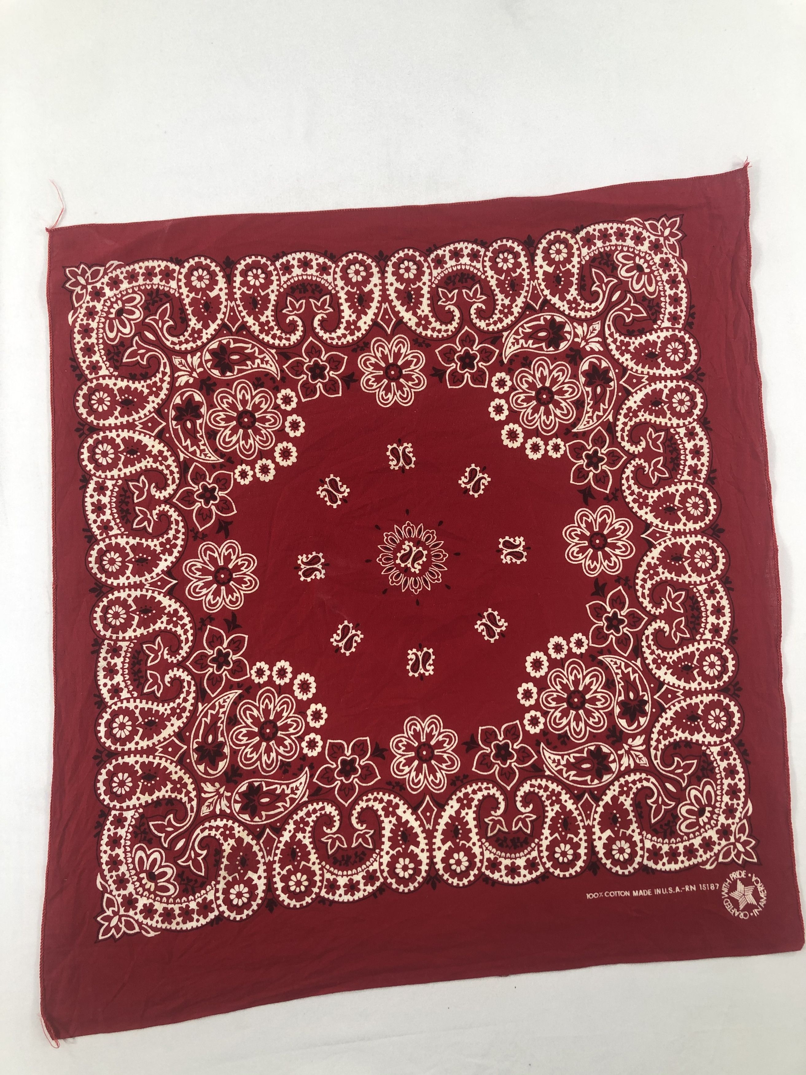 Vintage Vintage Paislee Handkerchief / Bandana / Neckerchief Size ONE SIZE - 3 Thumbnail