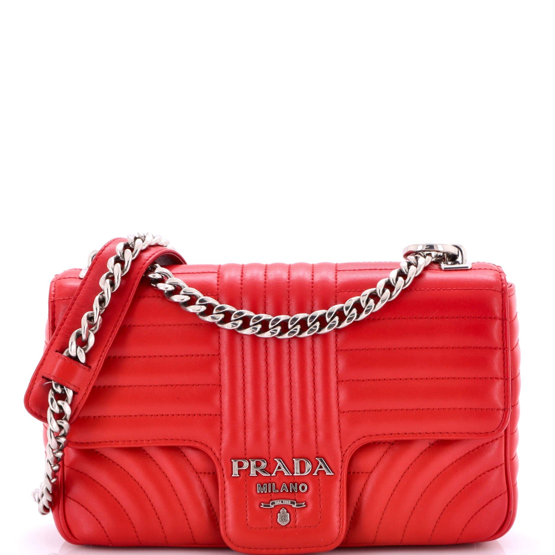 Prada Chain Flap Shoulder Bag Size ONE SIZE - 1 Thumbnail