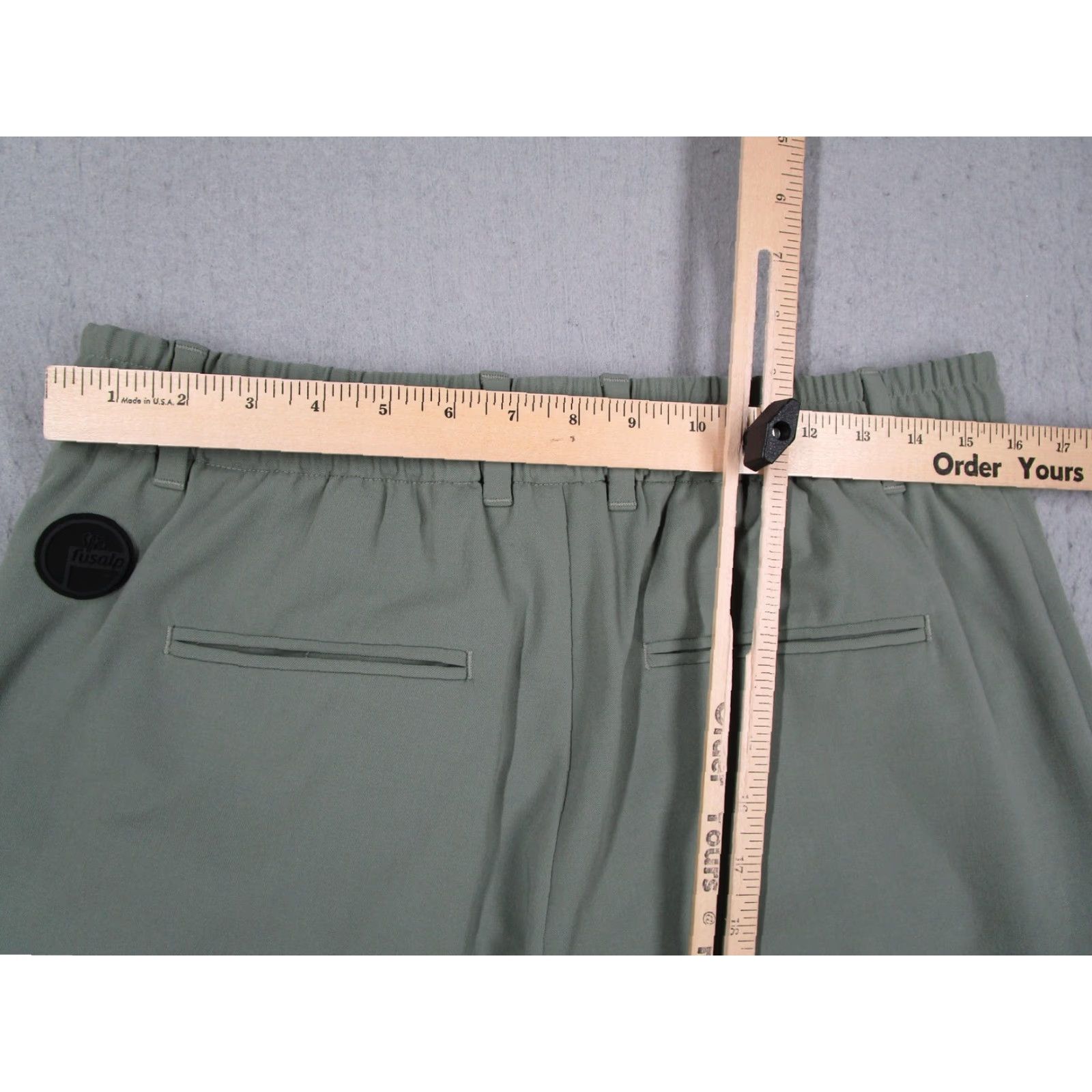 Fusalp Fusalp Pants Mens 42 EU Green Stretch Tapered Dress Trouser Chino Tech 30x32 Size US 42 / EU 58 - 7 Thumbnail